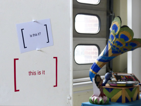 Philip Bradshaw, Installation view, This is it, All Trail 2017